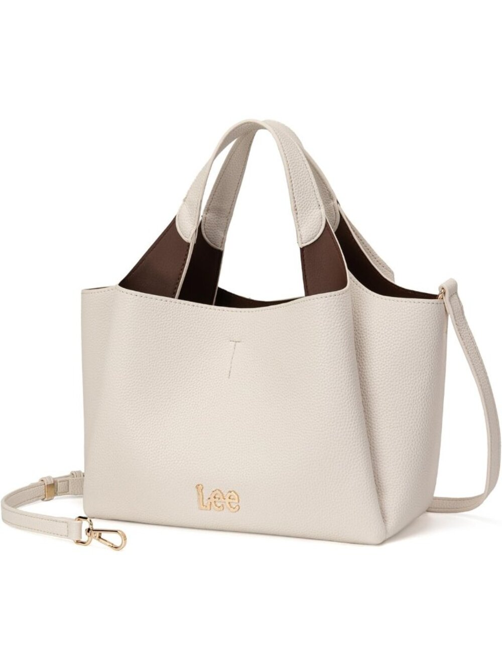 Stylish Women's Small Tote Bag with Two Detachable Pockets - Versatile Handbag